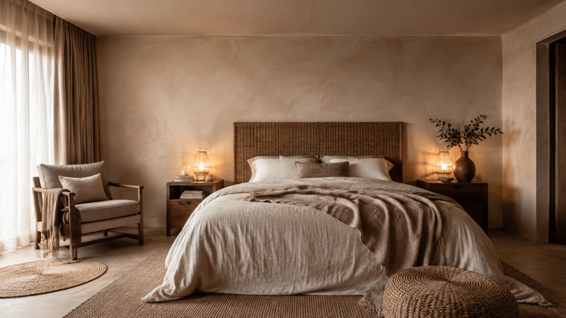 Chambre parentale bohème : bâtir un vrai sanctuaire