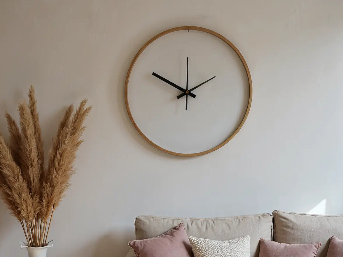 Boho Wanduhr