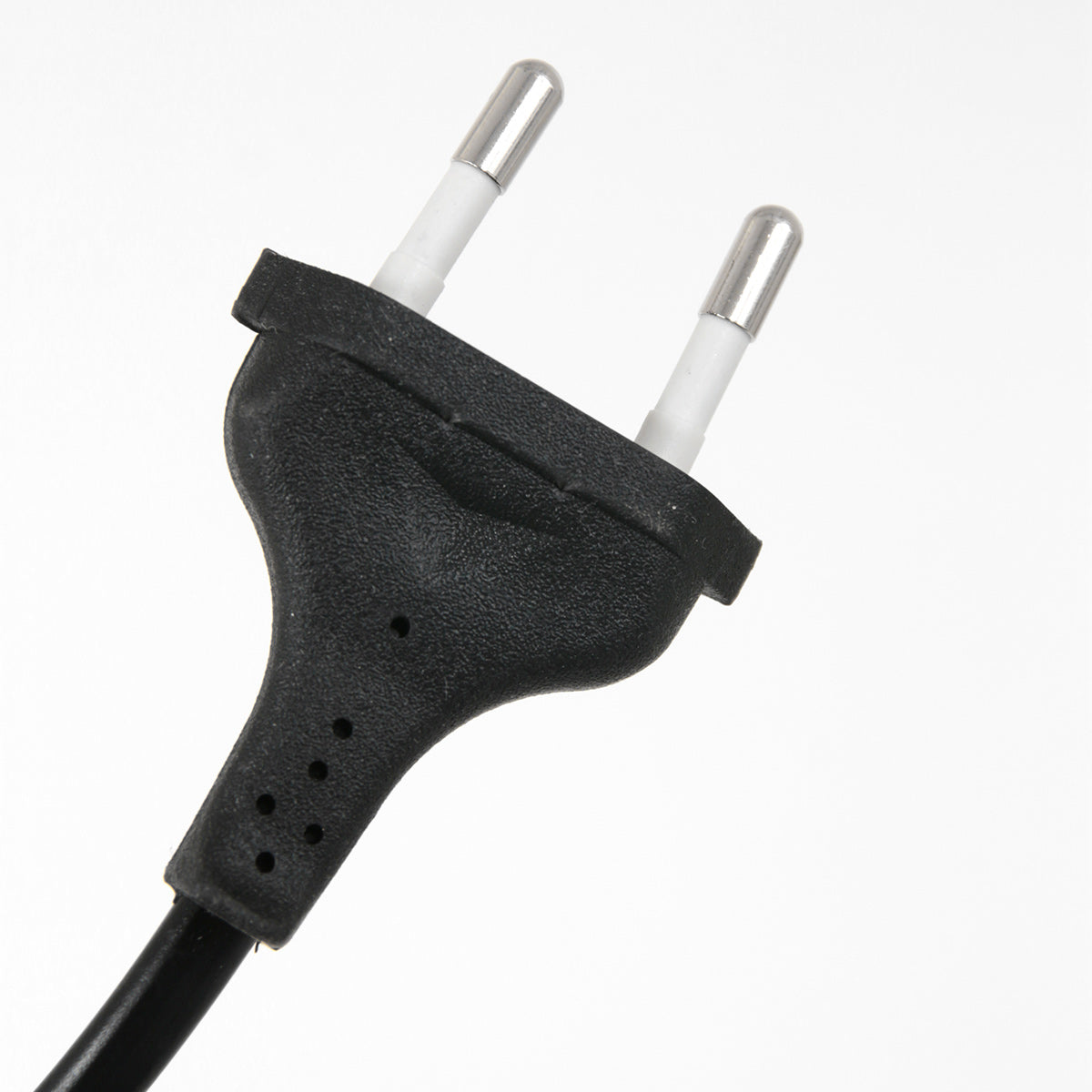 Wandleuchte aus Bambus Natur und schwarzem Metall mit Bogenarm – Ø40 cm