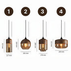 Lampe suspension bois
