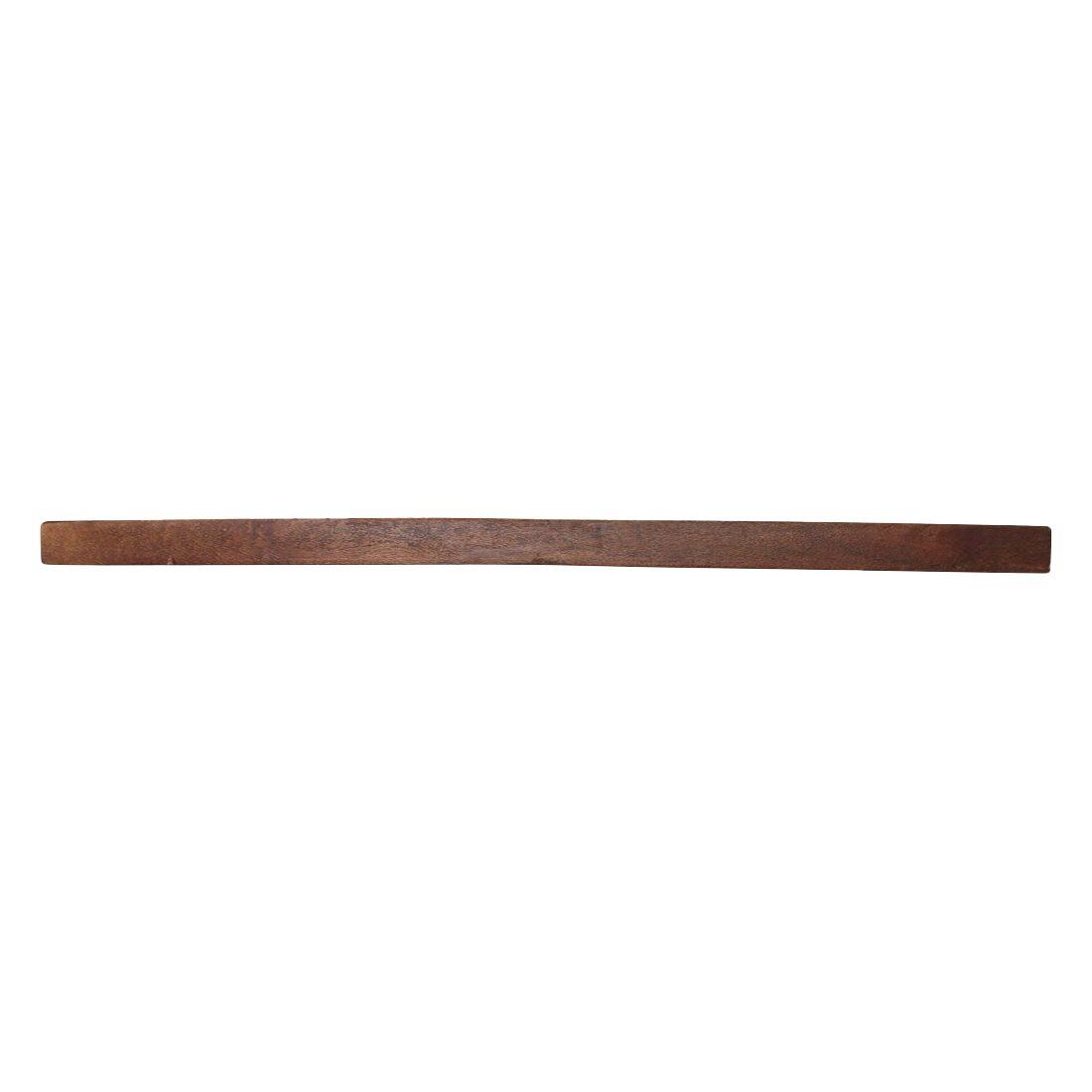 Schwebendes Wandregal aus recyceltem Holz in Braun – 80x18 cm