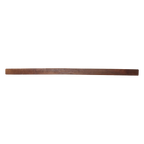 Schwebendes Wandregal aus recyceltem Holz in Braun – 80x18 cm