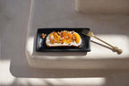 Dekogabel in Gold mit Ananas-Motiv