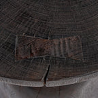 Beistelltisch aus Massivholz in Ebenholz-Optik – Ø50 cm