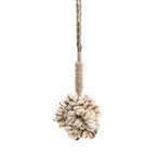 Hängedeko aus Muscheln und Kordel - 60 cm