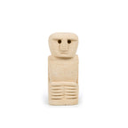 Deko-Statue aus Sandstein – anthropomorphe Silhouette – H12 cm