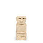 Deko-Statue aus Sandstein – anthropomorphe Silhouette – H12 cm