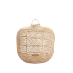 Lampenschirm aus Rattan Natur 48 cm Modell Batu Bolong