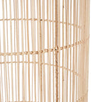 Hängeleuchte XL aus Rattan Natur handwerklich gefertigt – 50 cm