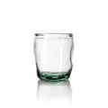 Zylindrisches Trinkglas in Blau aus recyceltem Glas – H10,5 cm