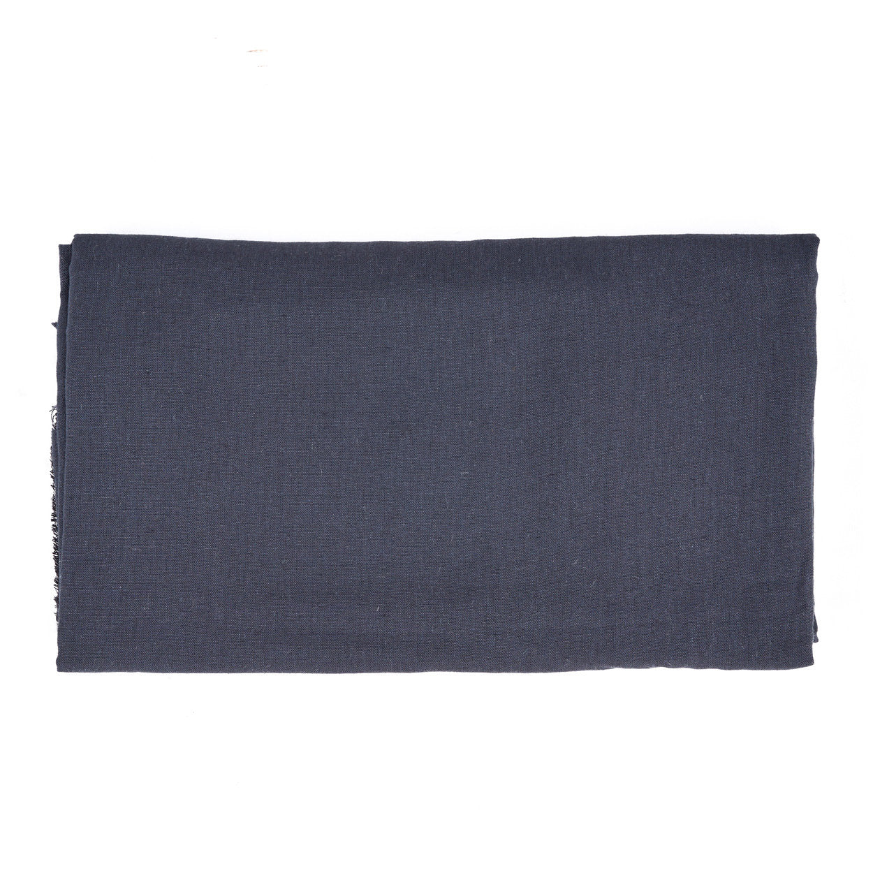 Rechteckige Tischdecke aus schwarzem Naturleinen fürs Esszimmer – 150 x 250 cm