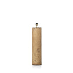 Moderne Stehlampe aus Pappmaché in Terrakotta – H75 cm