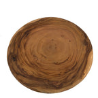 Couchtisch aus massivem Munggur-Holz Natur 70x70 cm
