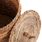 Paniers en feuilles de bananier naturel 50x55 cm