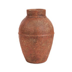 Amphoren-Vase aus Terrakotta mit Patina – H40 cm - L