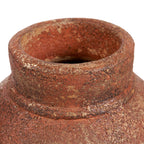 Amphoren-Vase aus Terrakotta mit Patina – H40 cm - L