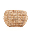 Runder Korb aus Bananenblatt Natur 58x37 cm