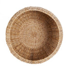 Runder Korb aus Bananenblatt Natur 58x37 cm