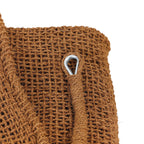 Rechteckiger Teppich aus Kokosfaser Natur für draußen – 500x300 cm