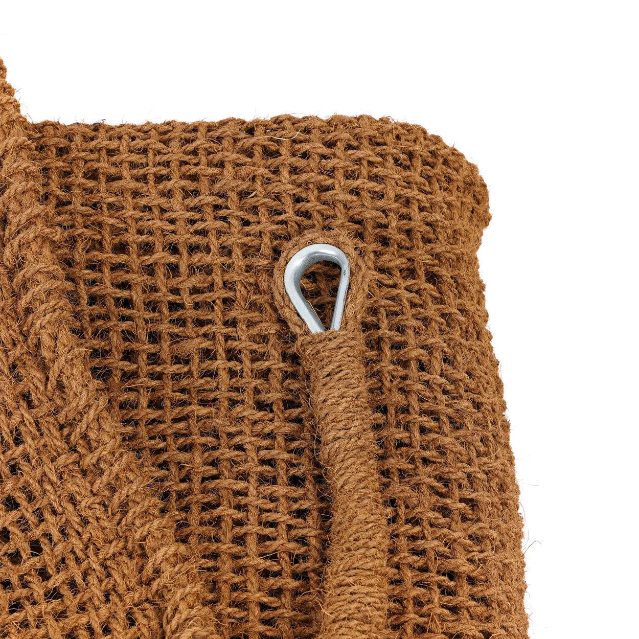 Rechteckiger Teppich aus Kokosfaser Natur für draußen – 500x300 cm