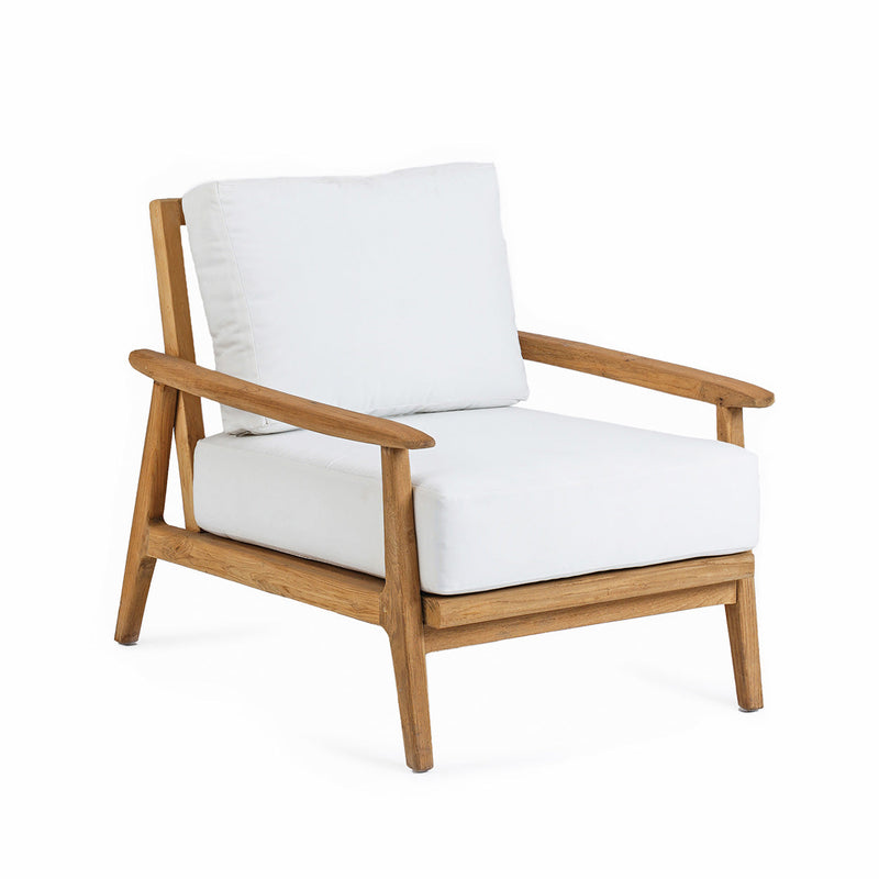 Sessel aus recyceltem Teak für den Außenbereich