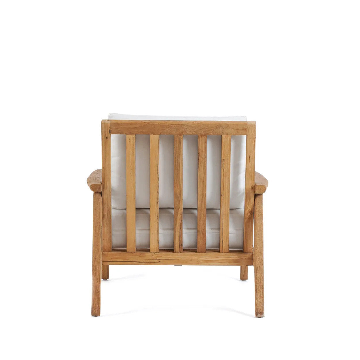 Sessel aus recyceltem Teak für den Außenbereich