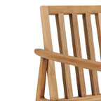 Sessel aus recyceltem Teak für den Außenbereich