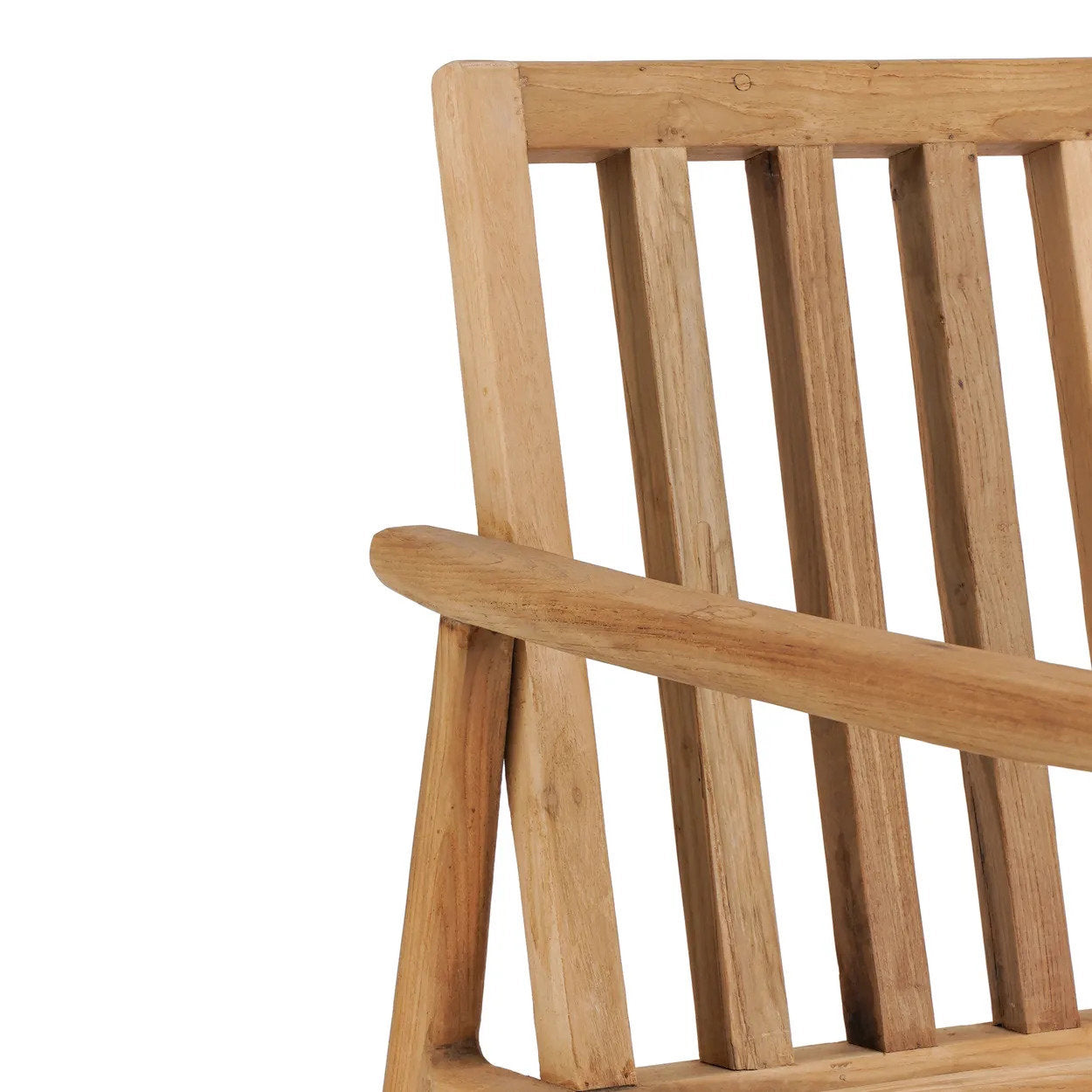 Sessel aus recyceltem Teak für den Außenbereich
