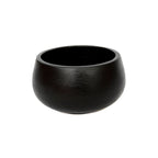 Bol en teck noir 15 cm fait main