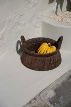 Geflochtener Korb aus Bananenblatt 42x26 cm