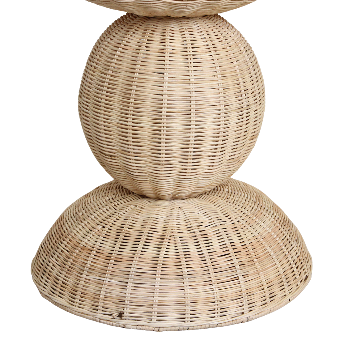 Stehlampe aus Rattan Natur fürs Wohnzimmer – H140 cm