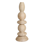 Stehlampe aus Rattan Natur fürs Wohnzimmer – H140 cm