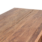 Esstisch aus recyceltem Holz Natur fürs Esszimmer – 240x90 cm