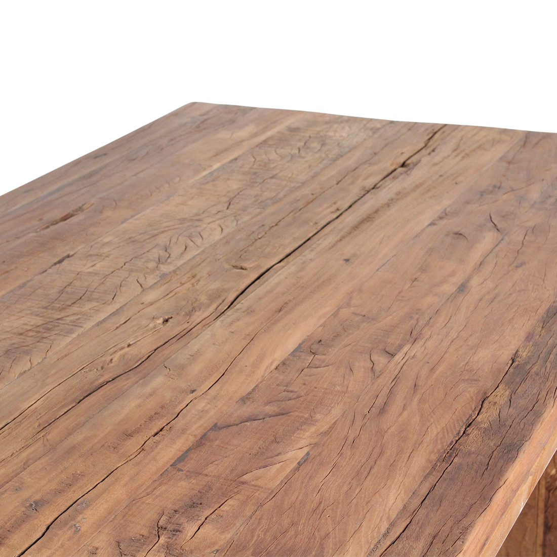 Esstisch aus recyceltem Holz Natur fürs Esszimmer – 240x90 cm