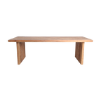 Esstisch aus recyceltem Holz Natur fürs Esszimmer – 240x90 cm