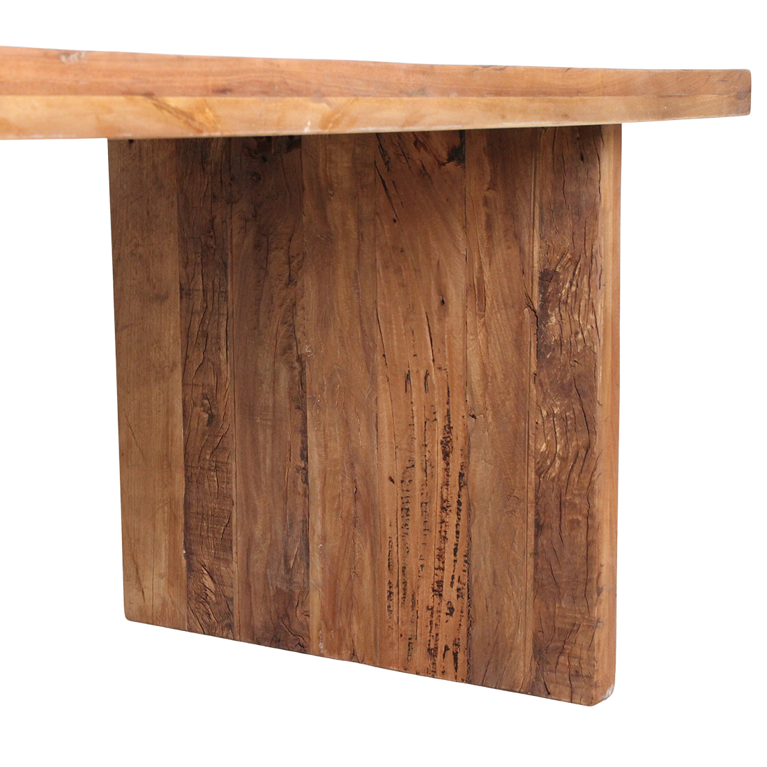 Esstisch aus recyceltem Holz Natur fürs Esszimmer – 240x90 cm