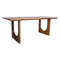 Esstisch aus massivem Mangoholz mit U-Beinen – 180x90 cm