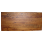 Esstisch aus Mangoholz in Braun mit abgerundeten Kanten – 200x90 cm