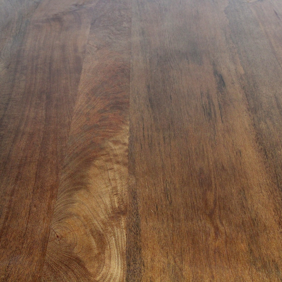 Table à manger manguier brun pieds sculpturaux - 200x90 cm