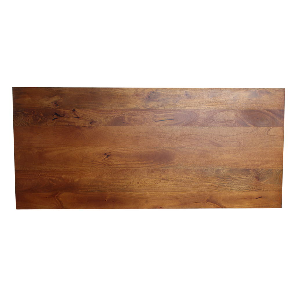 Moderner Esstisch aus braunem Mangoholz – 240x90 cm