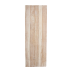 Klappbarer Bartisch aus recyceltem Holz in Beige für innen und außen – 170x60 cm