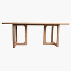 Gartentisch aus recyceltem Teak, oval, 240 cm, Natur