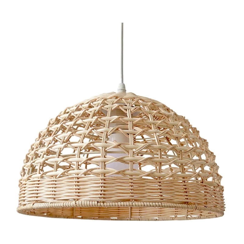 Rattan-Lampenschirm für Hängeleuchten