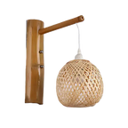 Applique en bambou ronde