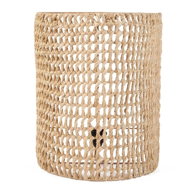 Wandleuchte aus geflochtenem Natursisal 40x21 cm