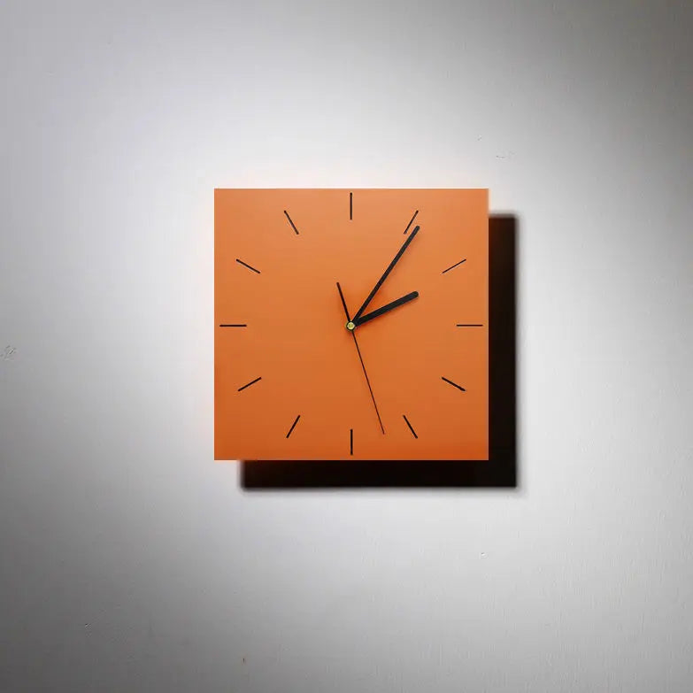 Horloge carré design variante 2
