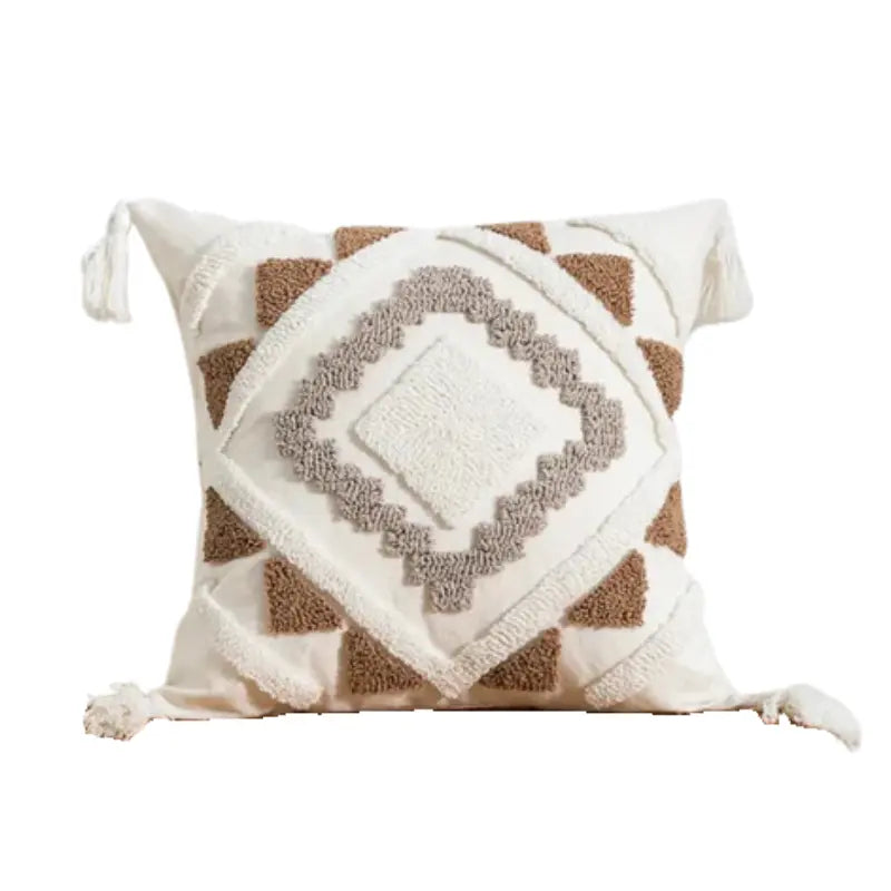 Housse de coussin bohème chic