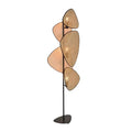 Bodenlampe aus Rattan