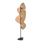 Bodenlampe aus Rattan