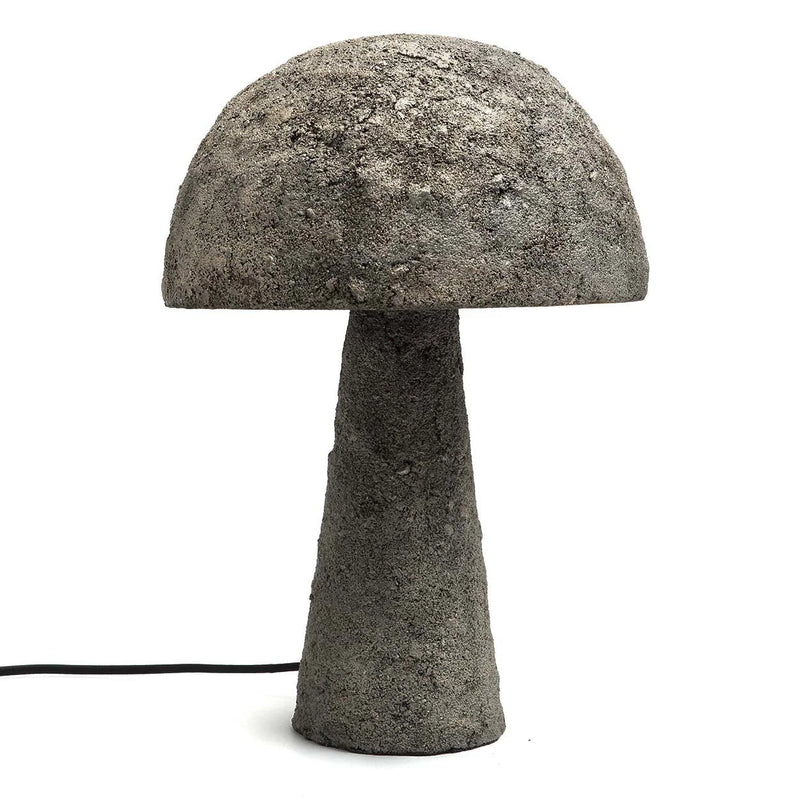 Tischlampe in Pilzform aus Beton 37 cm modern
